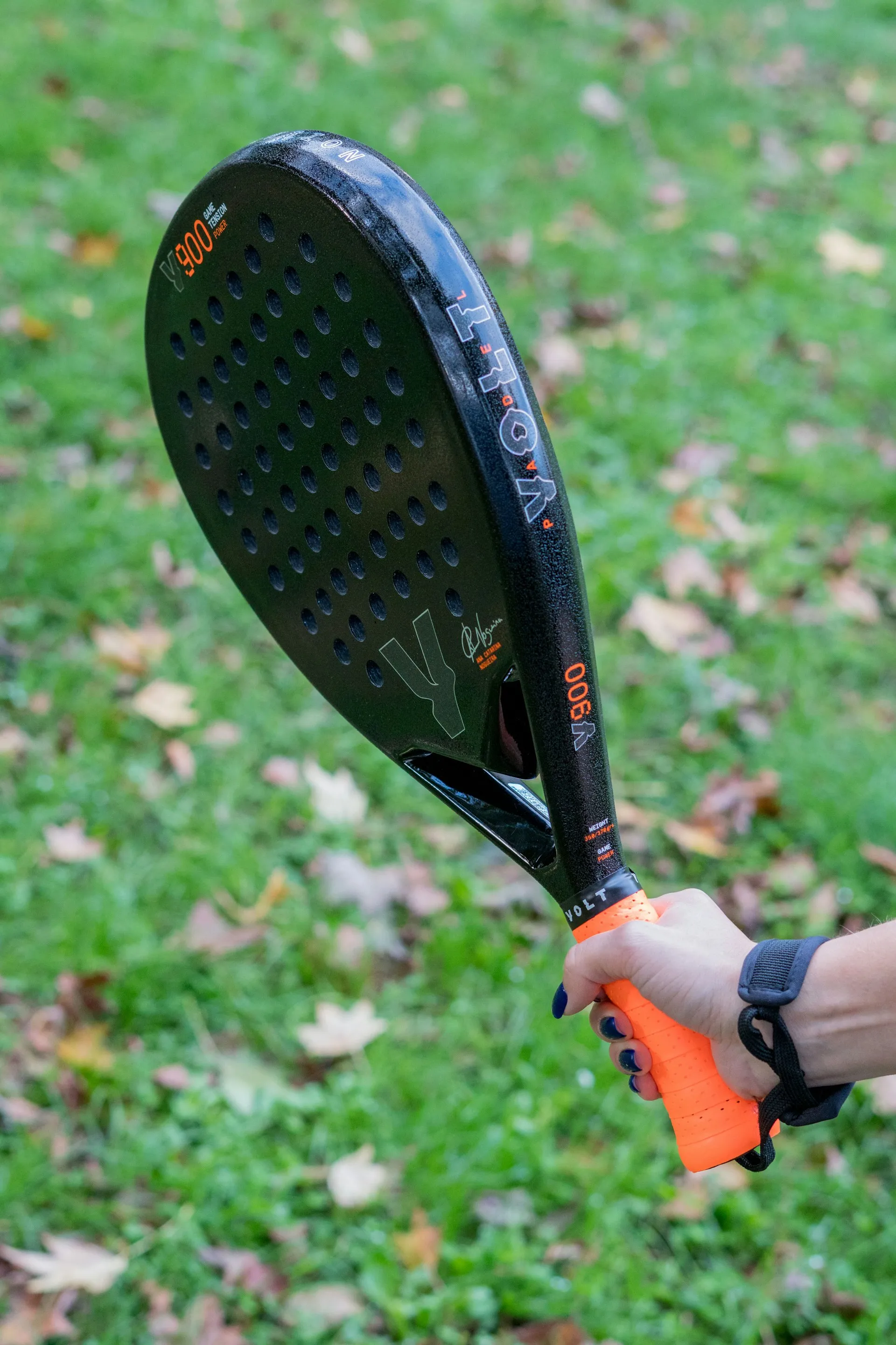 Collection of padel rackets