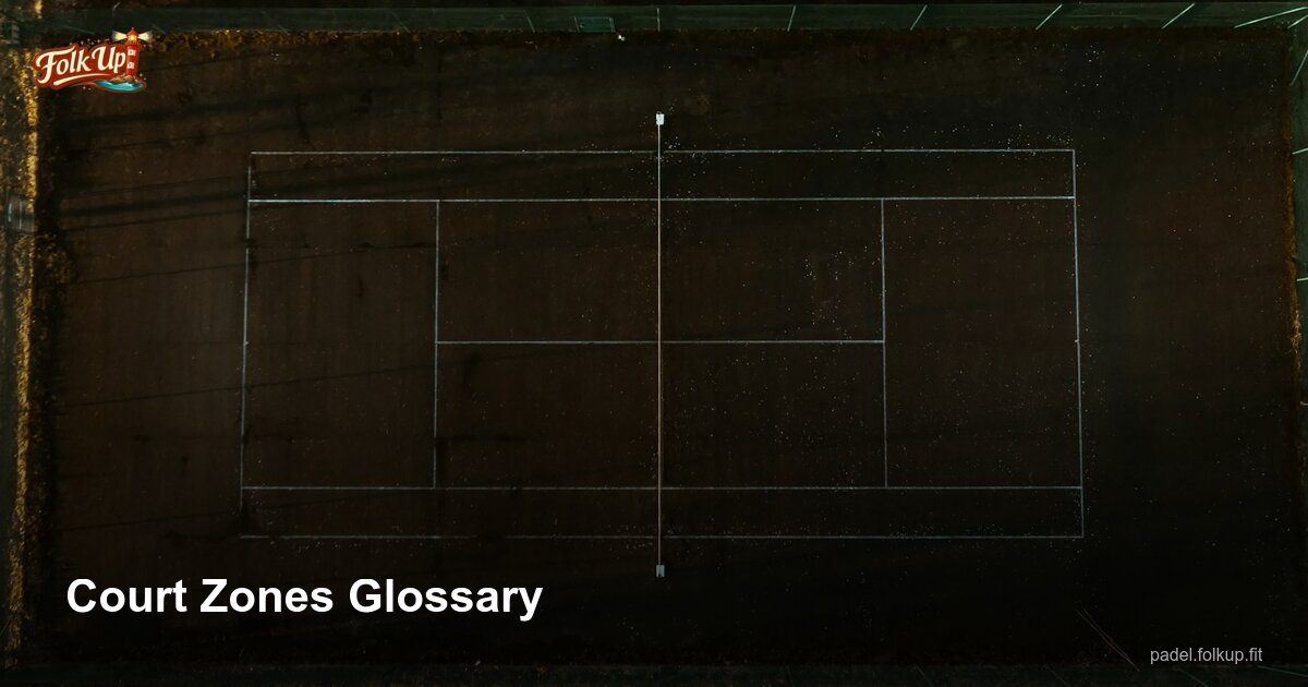 Court Zones Glossary :: Padel Encyclopedia